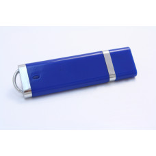 USB в пластиковом корпусе, синего цвета на 4 ГБ