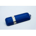 USB флешка из кожи  синего цвета на 4 Гб