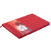  
Бизнес-тетради, блокноты: Блокнот деловой TOUCH ME LOGO2U А5, 96л., клетка, обложка искусственная кожа, красный