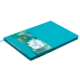 
Бизнес-тетради, блокноты: Блокнот деловой TOUCH ME LOGO2U А5, 96л., клетка, обложка искусственная кожа, т.-бирюзовый