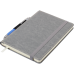  
Бизнес-тетради, блокноты: Блокнот деловой CODE А5, 96л., линия, обложка искусственная кожа, серый