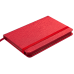  
Бизнес-тетради, блокноты: Блокнот деловой INGOT 95x140мм, 80л., клетка, обложка искусственная кожа, красный