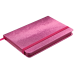  
Бизнес-тетради, блокноты: Блокнот деловой INGOT 95x140мм, 80л., клетка, обложка искусственная кожа, розовый
