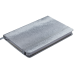  
Бизнес-тетради, блокноты: Блокнот деловой INGOT 95x140мм, 80л., клетка, обложка искусственная кожа, серебряный