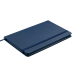  
Бизнес-тетради, блокноты: Блокнот деловой PROFY LOGO2U 125x195мм, 80л., клетка, обложка искусственная кожа, синий