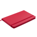  
Бизнес-тетради, блокноты: Блокнот деловой PROFY LOGO2U 125x195мм, 80л., клетка, обложка искусственная кожа, красный