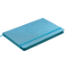  
Бизнес-тетради, блокноты: Блокнот деловой INGOT 125x195мм, 80л., клетка, обложка искусственная кожа, голубой