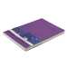  
Бизнес-тетради, блокноты: Блокнот деловой COLOR TUNES А5, 96л., клетка, обложка искусственная кожа, фиолетовый