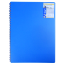  
Бизнес-тетради, блокноты: /Книжка записн. на пруж. CLASSIC А6, 80л., кл., 60г/м2, синий, пластик. обл