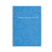  
Бизнес-тетради, блокноты: /Книжка записн. на пруж. Barocco А6, 80л., кл., голубой, пластик. обл